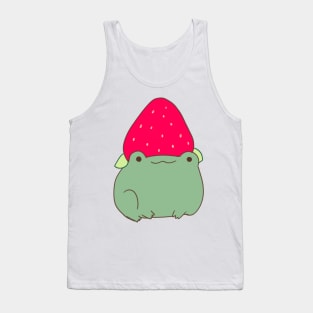 Strawberry Frog illustration Tank Top